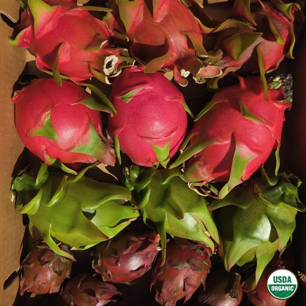 Organic Dragon Fruit Box - Mixed (CA, AZ & NV Free Shipping)