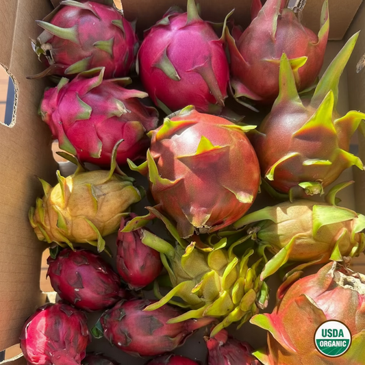 Organic Dragon Fruit Box - Mixed (CA, AZ & NV Free Shipping)